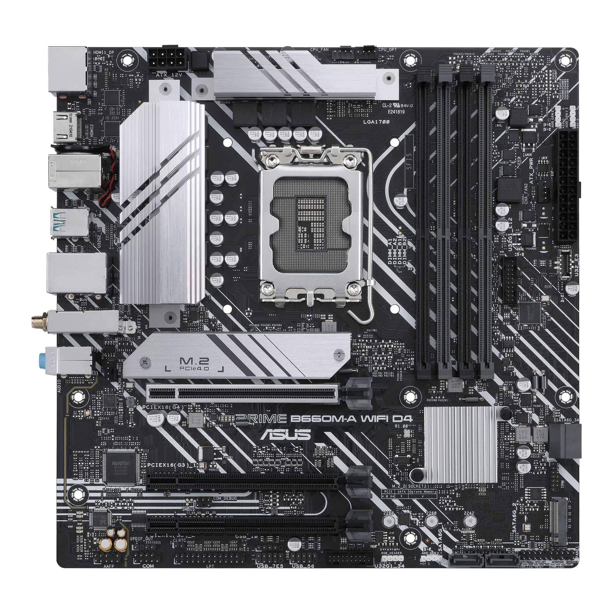 Achat Carte mère ASUS PRIME B660M-A WIFI D4 LGA1700 4xDIMM DDR4