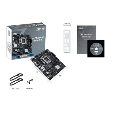 ASUS PRIME H610M-D D4 Intel H610 LGA 1700 micro ATX - Asus - Carte mère - visuel 8