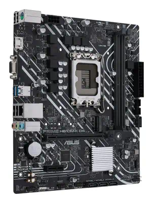 ASUS PRIME H610M-K D4 Intel H610 LGA 1700 Asus - visuel 1 - hello RSE - Contrôle numérique précis de la puissance