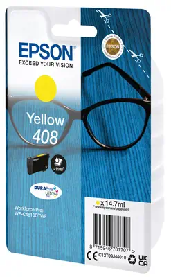 Vente EPSON Singlepack Yellow 408 DURABrite Ultra Ink Epson au meilleur prix - visuel 2