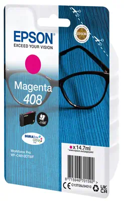 Vente EPSON Singlepack Magenta 408 DURABrite Ultra Ink Epson au meilleur prix - visuel 2