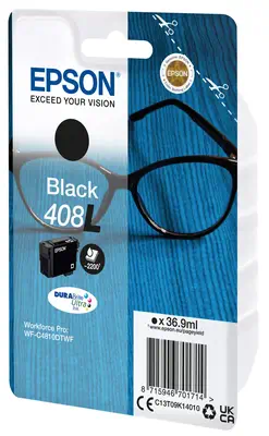 Epson Singlepack Black 408L DURABrite Ultra Ink Epson - visuel 1 - hello RSE - Réduisez vos coûts d'impression