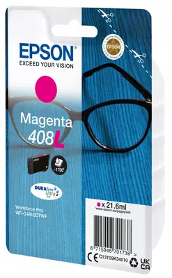 Vente EPSON Singlepack Magenta 408L DURABrite Ultra Ink Epson au meilleur prix - visuel 2