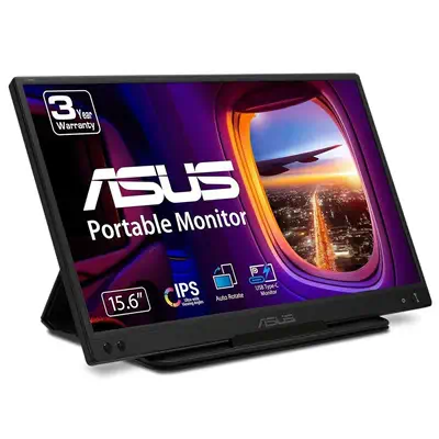 ASUS ZenScreen MB166C écran plat de PC 39,6 cm (15.6") 1920 x 1080 pixels Full HD LED Noir - Asus - Ecran Ordinateur - visuel 7
