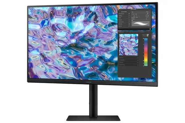 27" ViewFinity S6 S61B QHD Monitor Samsung - visuel 1 - hello RSE - Des yeux frais et dispos pour en faire plus