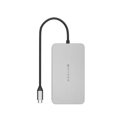 HYPER HDM1H station d'accueil USB 3.2 Gen 1 (3.1 Gen 1) Type-C Acier inoxydable - Hyper - Station d'accueil pour portable - visuel 2