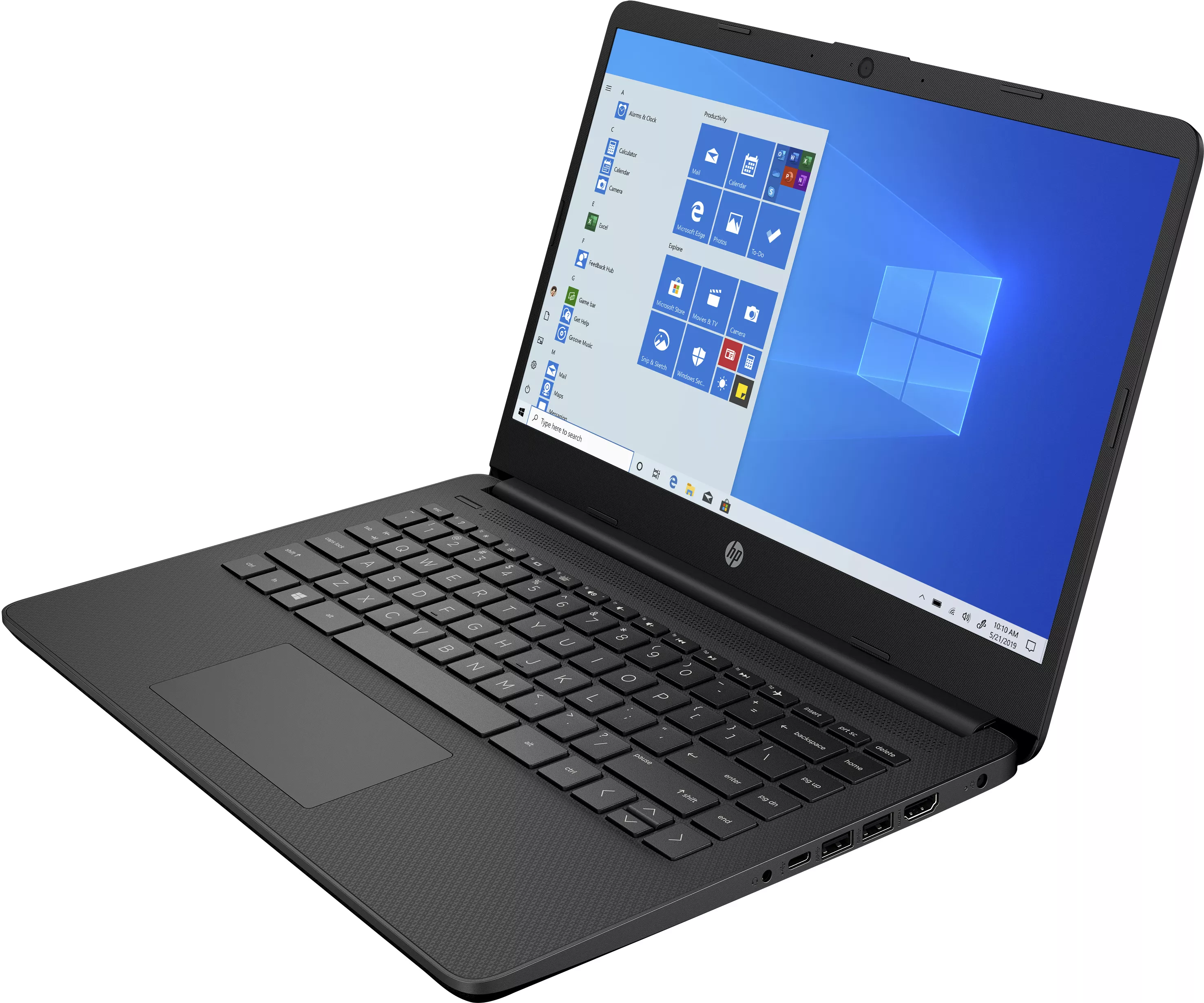 Vente HP Laptop 14s-dq0066nf Intel Celeron N4020 14p HD HP au meilleur prix - visuel 2
