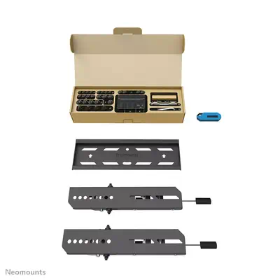 Neomounts WL35S-850BL12 Support pour écran mural 24-65" - inclinable - verrouillable - installation  - Support Fixe & Mobile - visuel 10