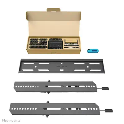 Neomounts WL35S-850BL14 Support pour écran mural 32-75" - inclinable - verrouillable - installation  - Support Fixe & Mobile - visuel 9