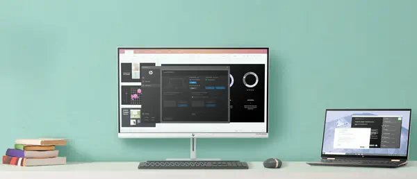 HP U27 4K écran plat de PC 68,6 cm (27") 3840 x 2160 pixels 4K Ultra HD LED Blanc - Ecran Ordinateur - visuel 1