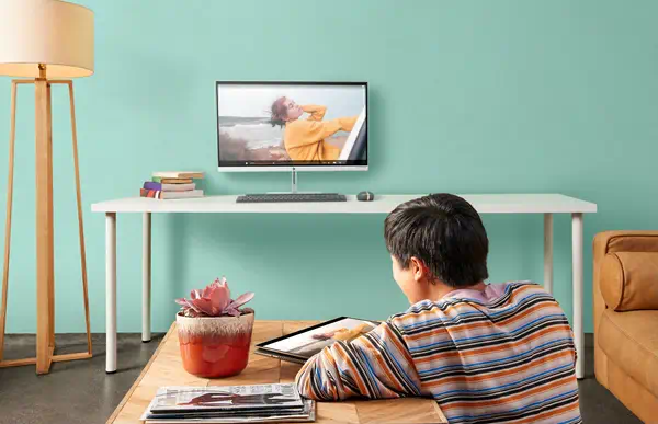 HP U27 4K écran plat de PC 68,6 cm (27") 3840 x 2160 pixels 4K Ultra HD LED Blanc - Ecran Ordinateur - visuel 3