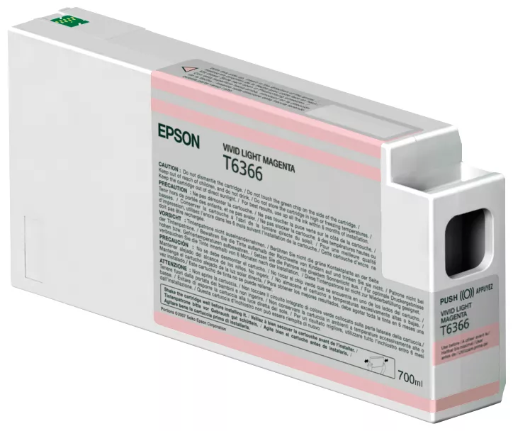 Revendeur officiel Autres consommables EPSON T6366 cartouche de encre magenta vif clair capacité
