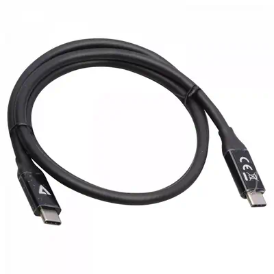 V7 V7USB4-80CM câble USB 0,8 m USB C Noir - Câble USB - visuel 2