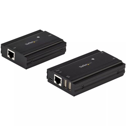 Achat StarTech.com Hub USB 2.0 sur Câble Ethernet CAT5e/CAT6 Unique (RJ45) - 4 Ports - 100m - Concentrateur Extension USB - Boitier Métal - Alimentation Externe - 480 Mbps - 0065030892971
