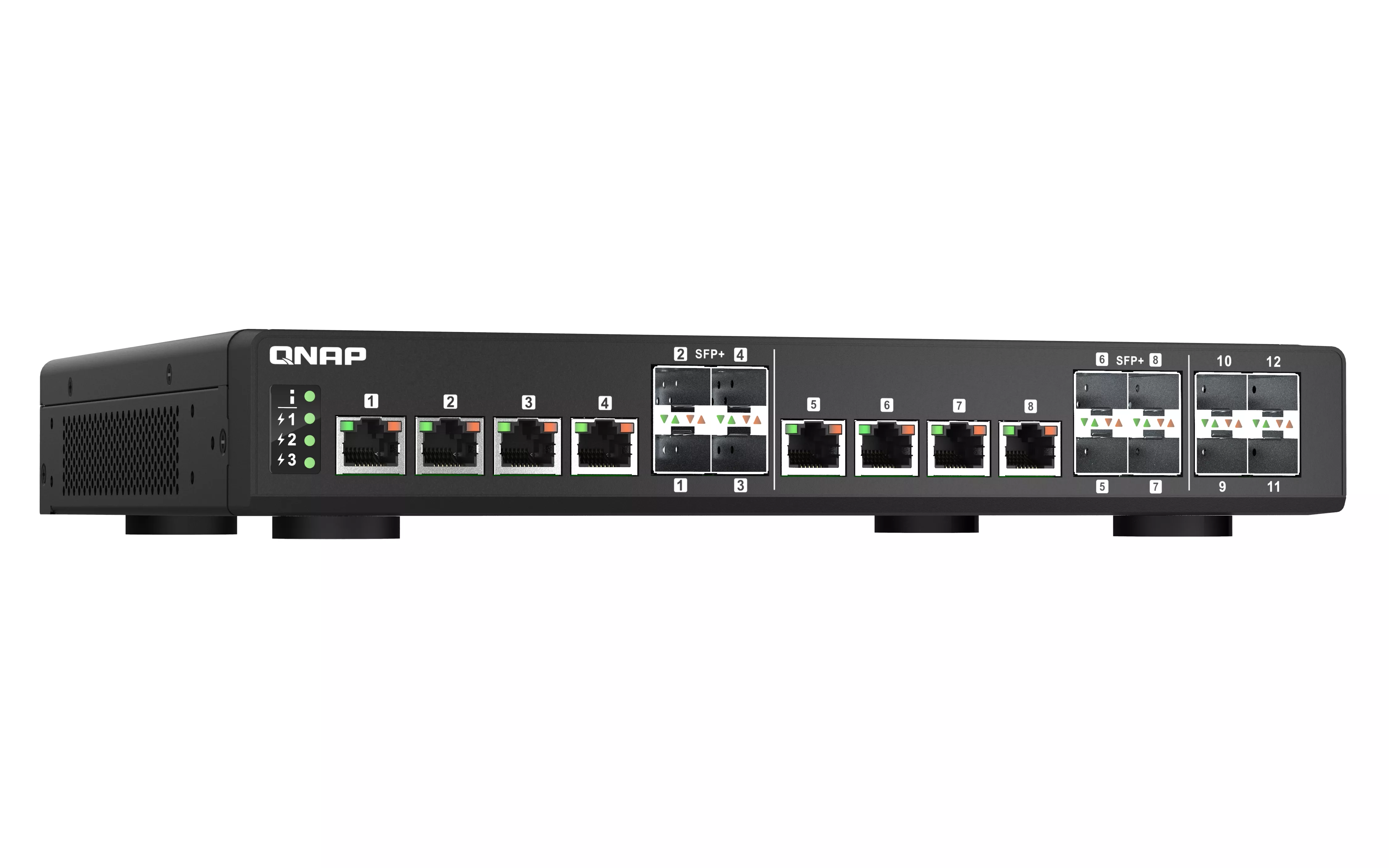 Vente QNAP QSW-IM1200-8C 8 ports 10GbE SFP+/RJ45 combo 4 QNAP au meilleur prix - visuel 2