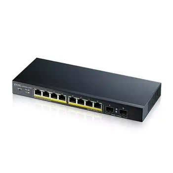Garantie Zyxel GS1900-10HP Géré L2 Gigabit Ethernet (10/100/1000) Connexion Ethernet, supportant l'alimentati