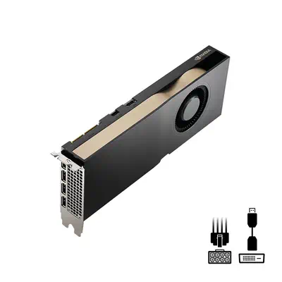 PNY NVIDIA RTX A4500 20Go 320-bit GDDR6 4x DP 1.4a - Carte graphique - visuel 2