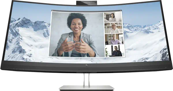 Écran de conférence HP E34m G4 WQHD Incurvé Port USB-C - Ecran Ordinateur - visuel 7