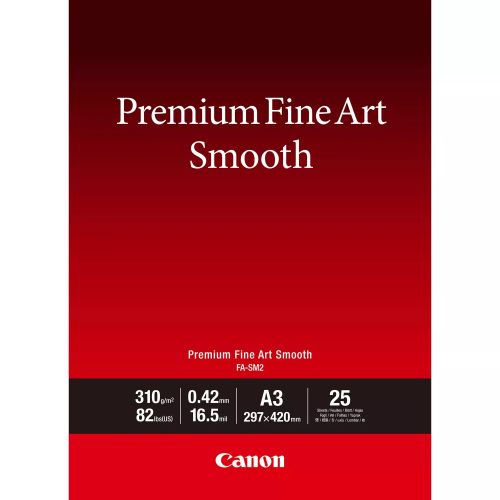 Achat CANON FA-SM2 A3 25Sheets Premium Fine Art Smooth et autres produits de la marque Canon