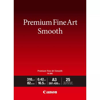 Vente Papier CANON FA-SM2 A3 25Sheets Premium Fine Art Smooth Paper sur hello RSE