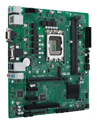 ASUS PRO H610M-C D4-CSM Intel H610 LGA 1700 micro ATX - Asus - Carte mère - visuel 3