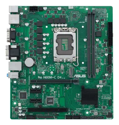 ASUS PRO H610M-C D4-CSM Intel H610 LGA 1700 micro ATX - Asus - Carte mère - visuel 2