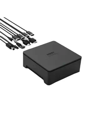 Port Designs 901908-W-EU station d'accueil Avec fil USB 3.2 Gen 1 (3.1 Gen 1) Type-A Noir - Station d'accueil pour portable - visuel 7