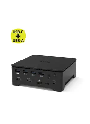 Port Designs 901908-W-EU station d'accueil Avec fil USB 3.2 Gen 1 (3.1 Gen 1) Type-A Noir - Station d'accueil pour portable - visuel 5