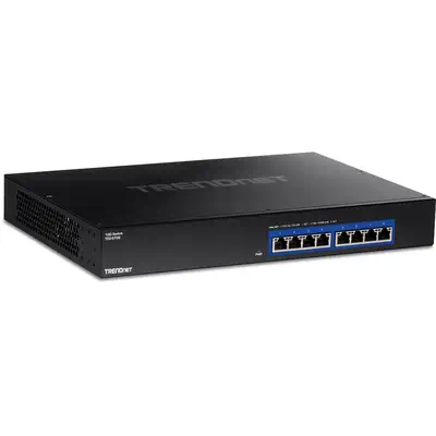 Trendnet TEG-S708 commutateur réseau Noir - Switchs et Hubs - visuel 1