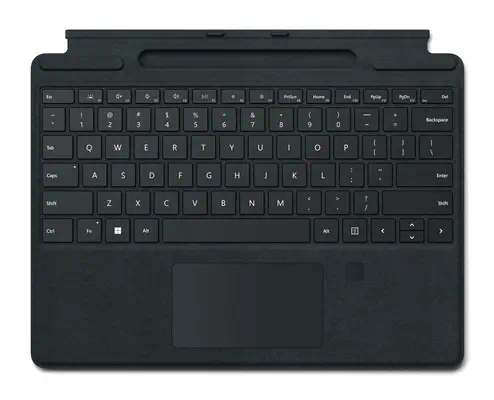 Microsoft Surface Pro Signature Keyboard with Fingerprint - Accessoires Tablette - visuel 1