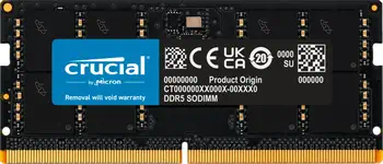Crucial CT32G48C40S5 module de mémoire 32 Go 1 x 32 Go DDR5 4800 MHz offre
