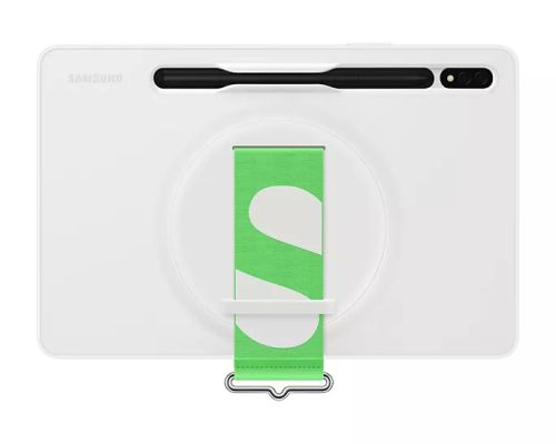 Revendeur officiel Etui et Housse SAMSUNG Galaxy Tab S8 Strap Cover White
