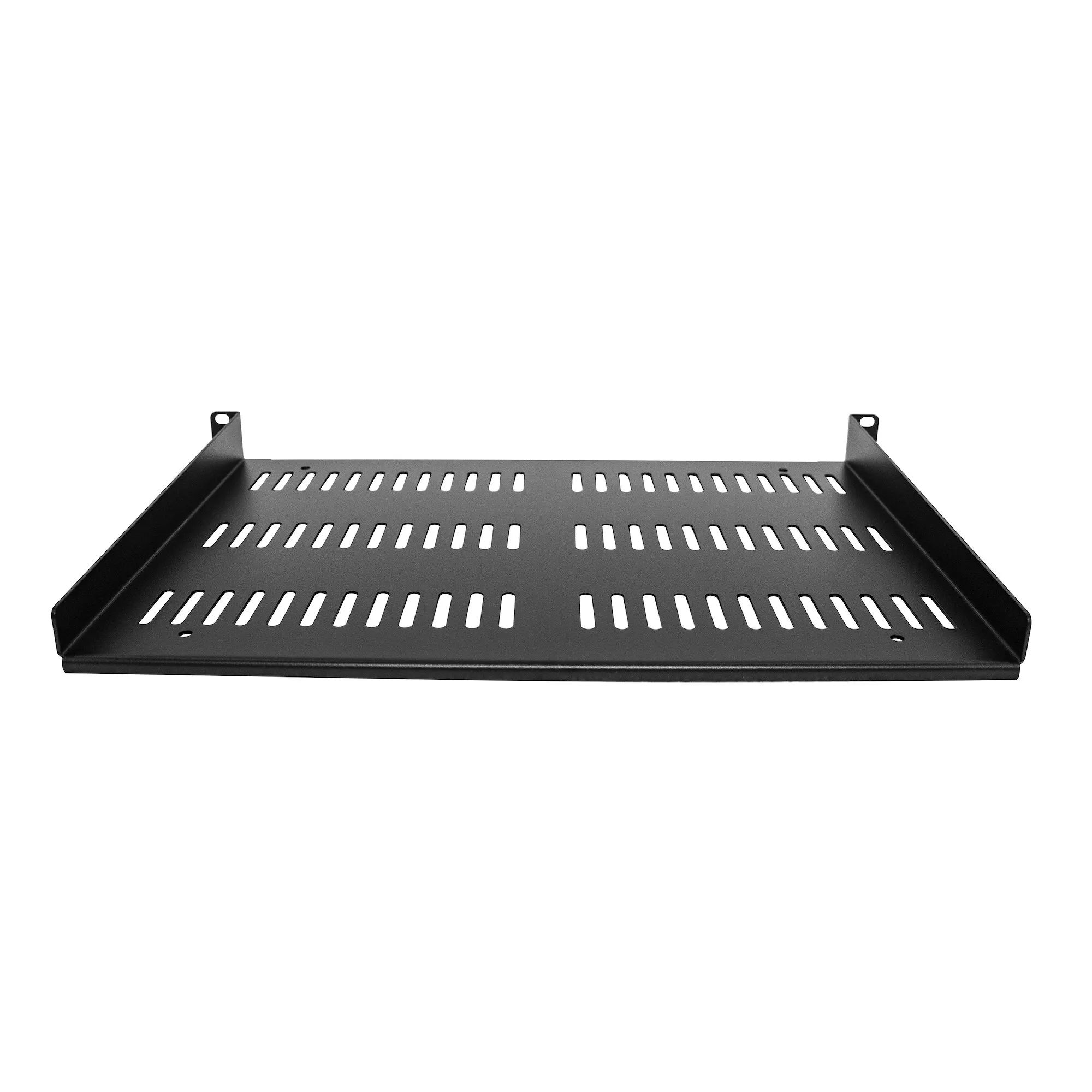 Étagère Fixe 19 Pouces 1U – Profondeur 545 Mm, Acier, Charge 50 Kg – Pour Baie/armoire Rack Informatique, Montage 4 Points - 9