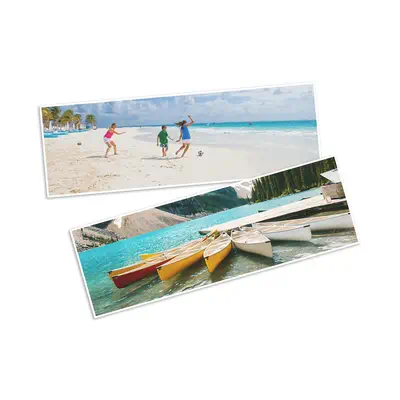 Papier photo à finition glacée HP Advanced, 65 lb, 4 x 12 pouces (101 x 305 mm), 10 feuilles - visuel 2