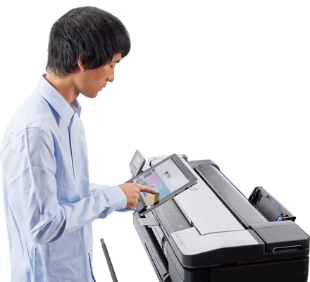 Imprimante multifonction HP DesignJet T830 24 pouces - Autre Imprimante - visuel 4