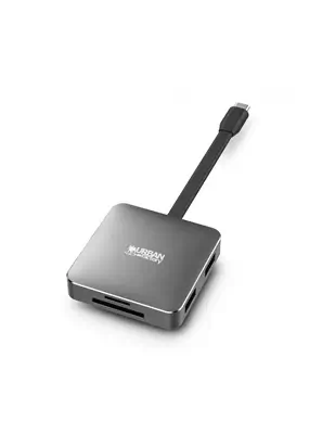 Urban Factory HUBEE LIGHT USB 3.2 Gen 1 (3.1 Gen 1) Type-C Gris - Station d'accueil pour portable - visuel 1
