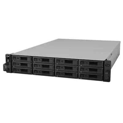 Synology RX1216sas boîtier de disques Noir - Serveur NAS - visuel 2