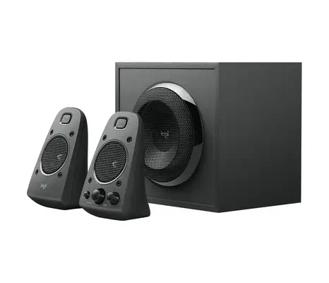 Logitech Z625 surround speaker Logitech - visuel 1 - hello RSE - Toutes les commandes à portée de main