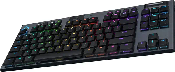 Logitech G 920-009497 clavier Gaming RF sans fil + Bluetooth AZERTY Français Charbon - Clavier - visuel 4