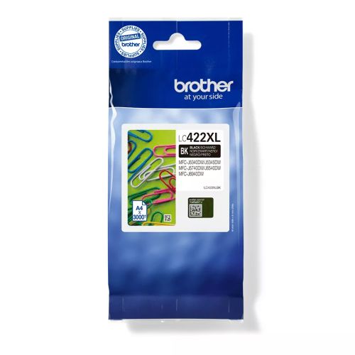 Achat BROTHER LC422XLBK HY Ink Cartridge For BH19M/B sur hello RSE