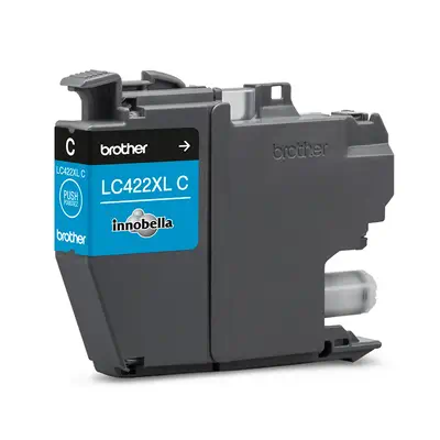LC422XLC Cartouche d'encre originale Brother - Cyan Brother - visuel 1 - hello RSE - Qualité durable