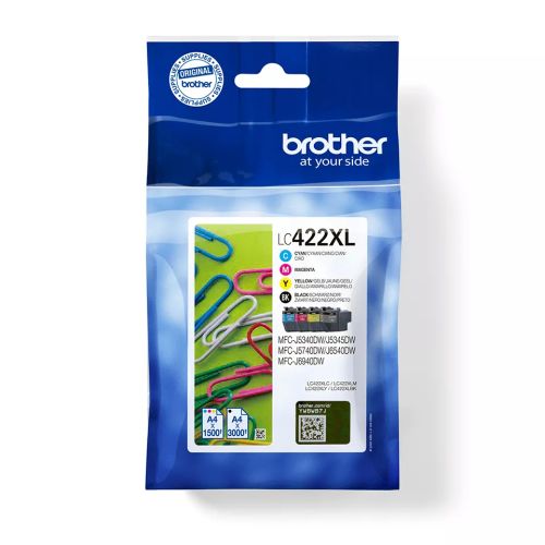 Revendeur officiel BROTHER LC422XL HY Value BP Ink Cartridge For BH19M/B