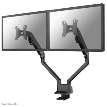 Vente Support Fixe & Mobile NEOMOUNTS Flat Screen Dual Desk Mount 10-32p clamp/grommet Black