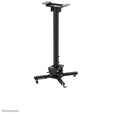 Neomounts CL25-540BL1 Support de plafond pour vidéoprojecteur - h60.5-90.5 cm - installation facile  - Kits de support plafond - visuel 2