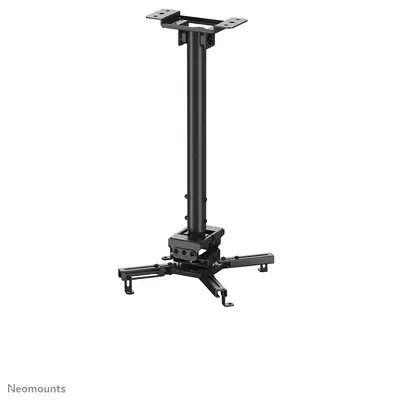 Neomounts CL25-540BL1 Support de plafond pour vidéoprojecteur - h60.5-90.5 cm - installation facile  - Kits de support plafond - visuel 2