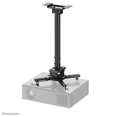 Neomounts CL25-540BL1 Support de plafond pour vidéoprojecteur - h60.5-90.5 cm - installation facile  - Kits de support plafond - visuel 1