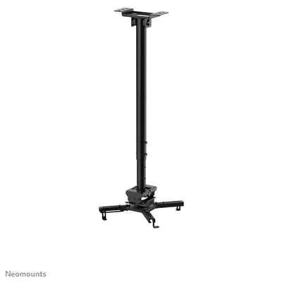 Neomounts CL25-550BL1 Support de plafond pour vidéoprojecteur - h74.5-114.5 cm - installation facile - Kits de support plafond - visuel 2