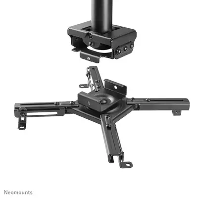 Neomounts CL25-550BL1 Support de plafond pour vidéoprojecteur - h74.5-114.5 cm - installation facile - Kits de support plafond - visuel 8