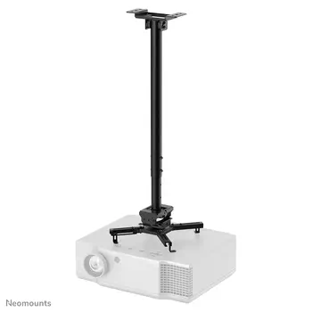 Garantie Neomounts CL25-550BL1 Support de plafond pour vidéoprojecteur - h 74.5-114.5 cm - installation facil
