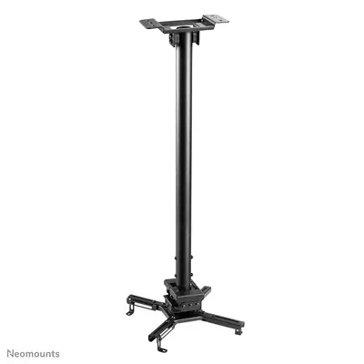 Neomounts CL25-550BL1 Support de plafond pour vidéoprojecteur - h74.5-114.5 cm - installation facile - Kits de support plafond - visuel 3